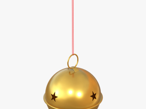 Christmas Bell 3D Model
