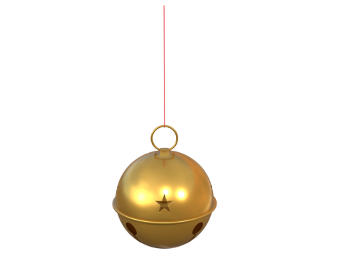 Lonceng Natal Model 3D