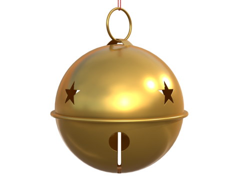 Lonceng Natal Model 3D