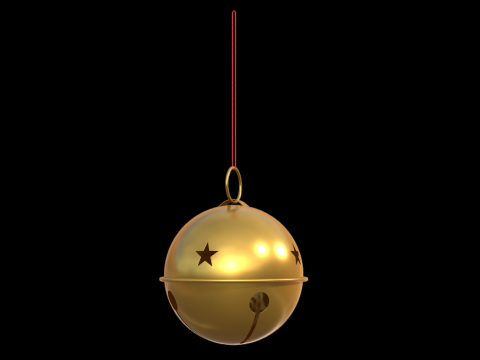 Lonceng Natal Model 3D