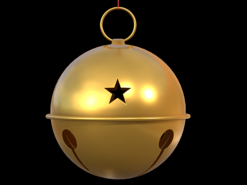 Lonceng Natal Model 3D