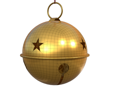 Lonceng Natal Model 3D