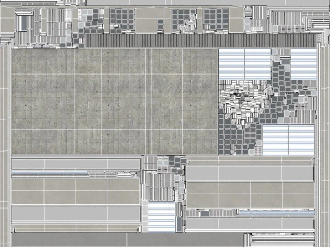 Gedung Industri 31 PBR Model 3D