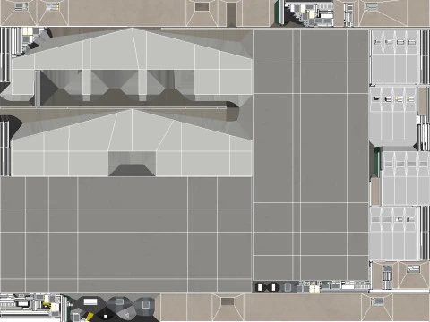 Industrial Building 32 PBR 3D Model