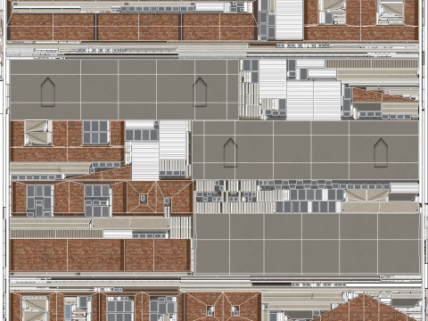 Bangunan Industri Batako 35 PBR Model 3D