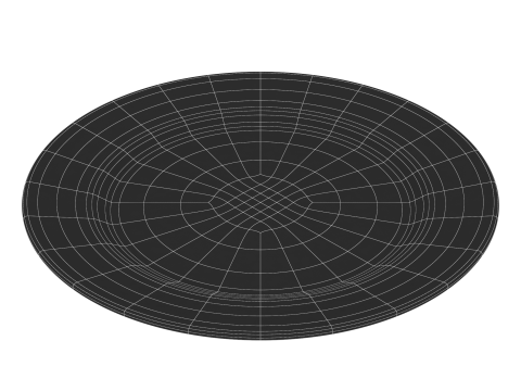 Seramik Plaka 3D Model