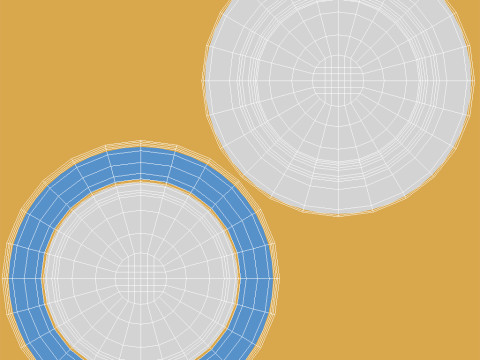 Seramik Plaka 3D Model