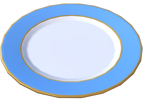 Seramik Plaka 3D Model