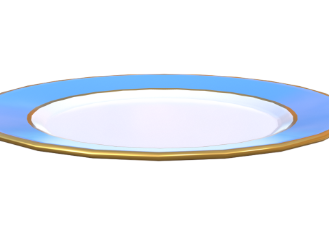 Seramik Plaka 3D Model