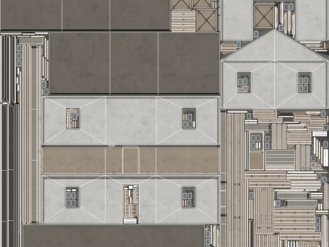 Casa de Fazenda Modelo 3D