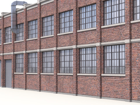 Industrial Building 37 PBR 3D Model