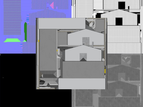 Edificio Industriale 39 PBR Modello 3D