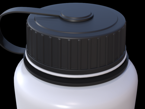 Sports Bottle 3D Model