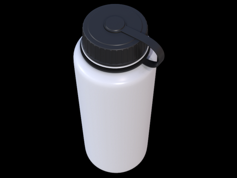 Sports Bottle 3D Model