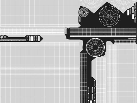 Спортивная бутылка 2 3D Модель