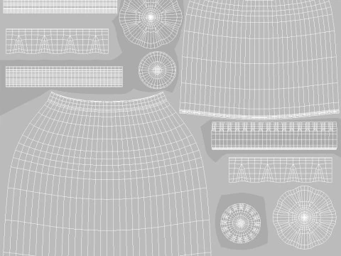 Butelka wody 3 Model 3D