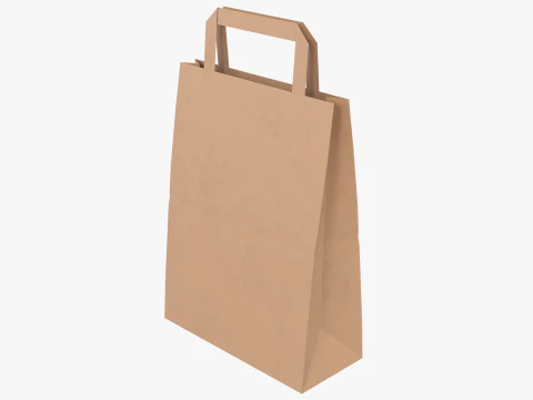 Bolsa de papel Modelo 3D