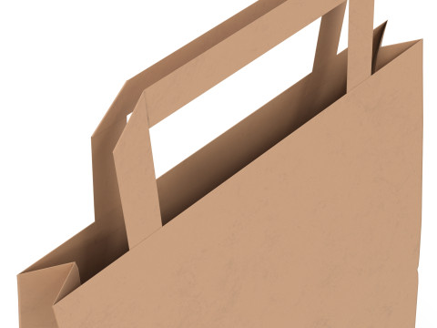 Papieren zak 3D Model