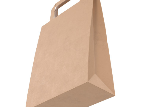 Papieren zak 3D Model