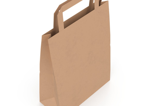 Papieren zak 3D Model