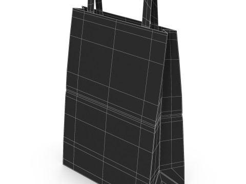 Papieren zak 3D Model