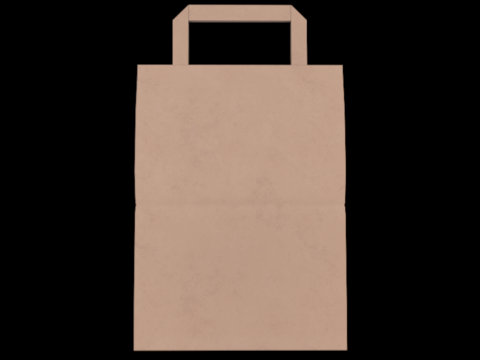 Papieren zak 3D Model