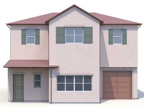 Rumah 4 Model 3D