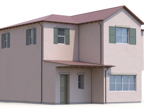 Rumah 4 Model 3D
