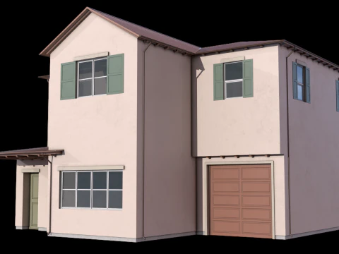 Rumah 4 Model 3D