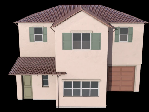 Rumah 4 Model 3D