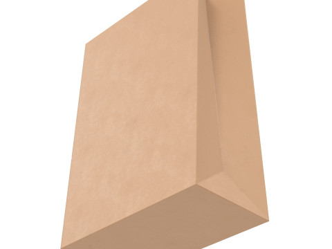 Busta di carta 2 Modello 3D