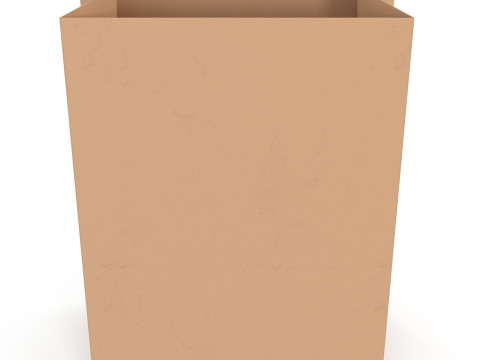 Busta di carta 2 Modello 3D