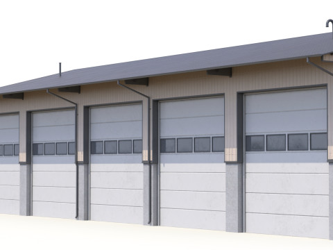 工業用ビル40 3Dモデル