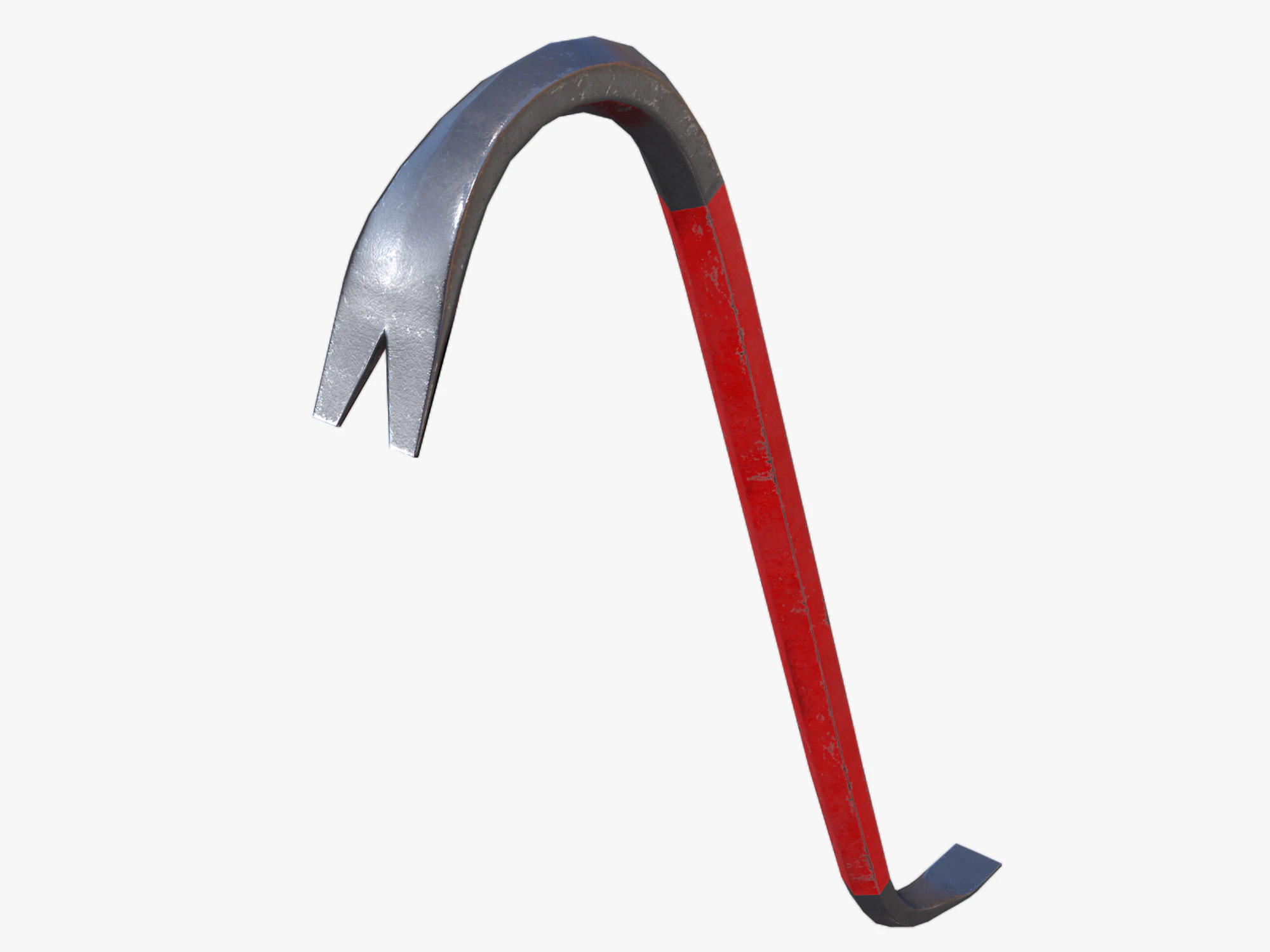 PBR pronto per il gioco Crowbar Modello 3D .c4d .max .obj .3ds .fbx .stl .blend
