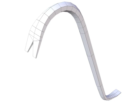 PBR pronto per il gioco Crowbar Modello 3D