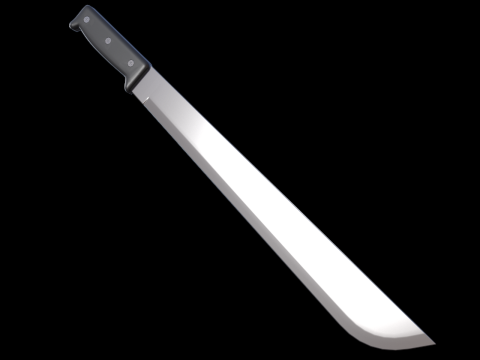 Machete Modello 3D