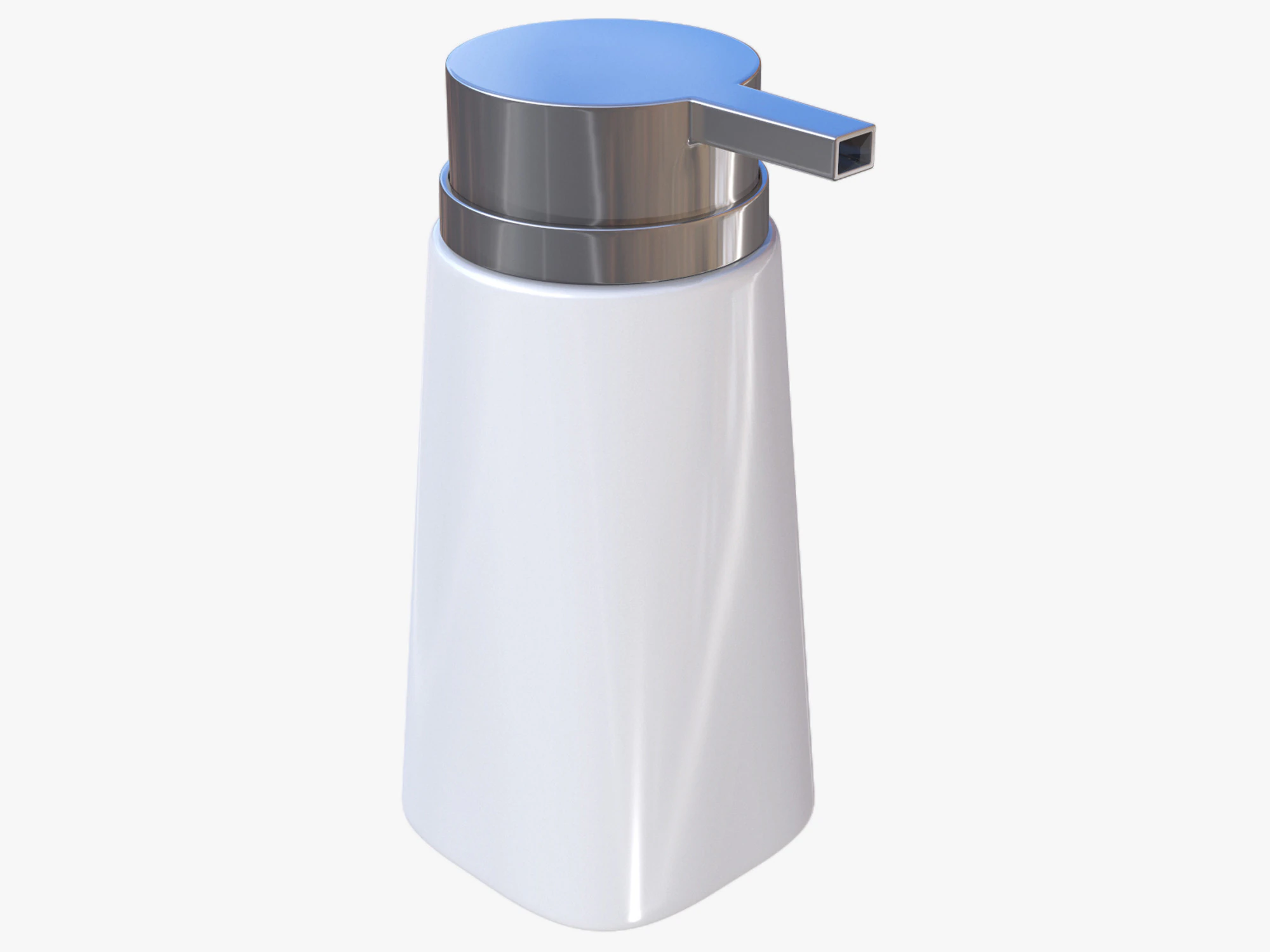 Floating Soap Dispenser 3D Model .c4d .max .obj .3ds .fbx .stl .blend 