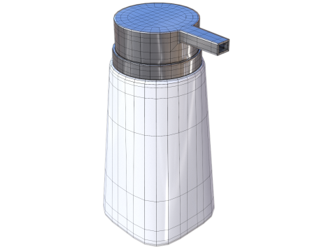 Плавающий дозатор мыла 3D Модель