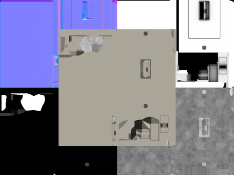 Light Switch Game Ready PBR 3D Model