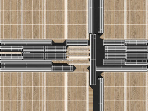 अलमारियाँ पीबीआर 3D मॉडल