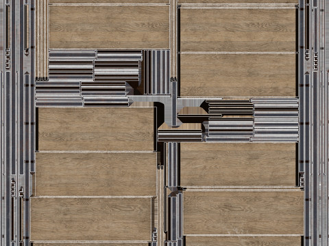 पुरानी अलमारियां खेल के लिए तैयार पीबीआर 3D मॉडल