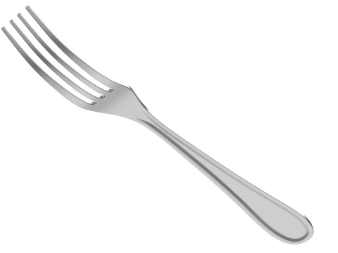 포크 PBR 3D 모델