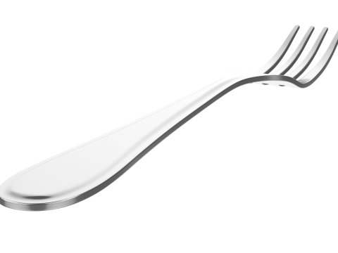 Forcella PBR Modello 3D