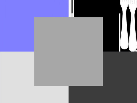 Forcella PBR Modello 3D