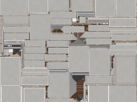 Arm&aacute;rio de madeira pronto para jogo PBR Modelo 3D