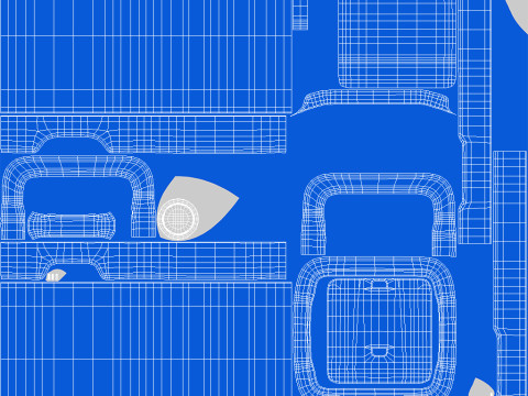 जल भंडारण कंटेनर पीबीआर 3D मॉडल