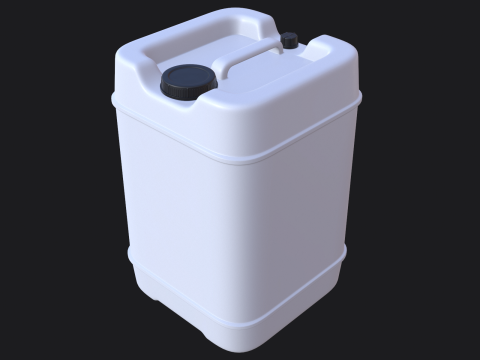 जल भंडारण कंटेनर पीबीआर 3D मॉडल