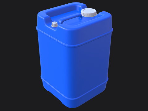 जल भंडारण कंटेनर पीबीआर 3D मॉडल