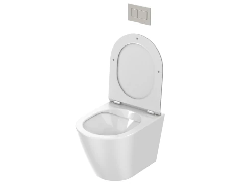 Wall Hung Toilet 3D Model