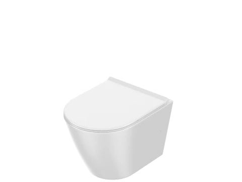 Wall Hung Toilet 3D Model